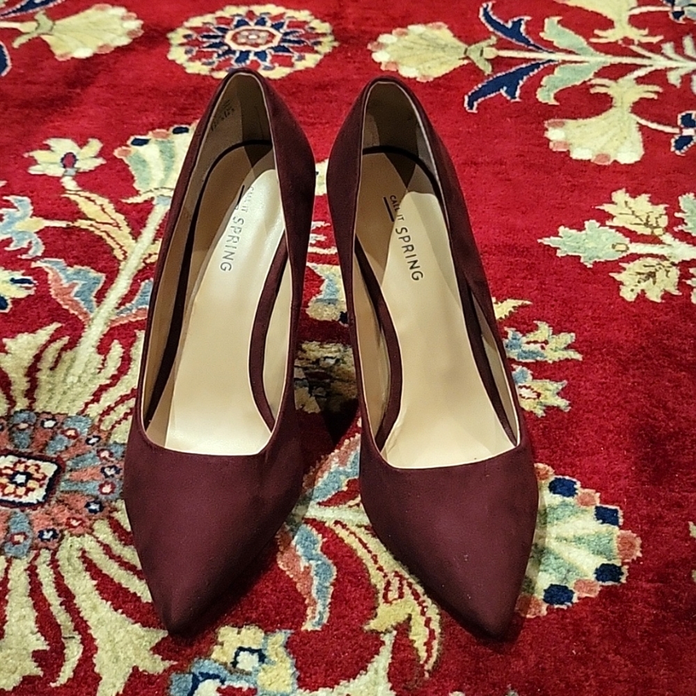 Call it Spring pumps